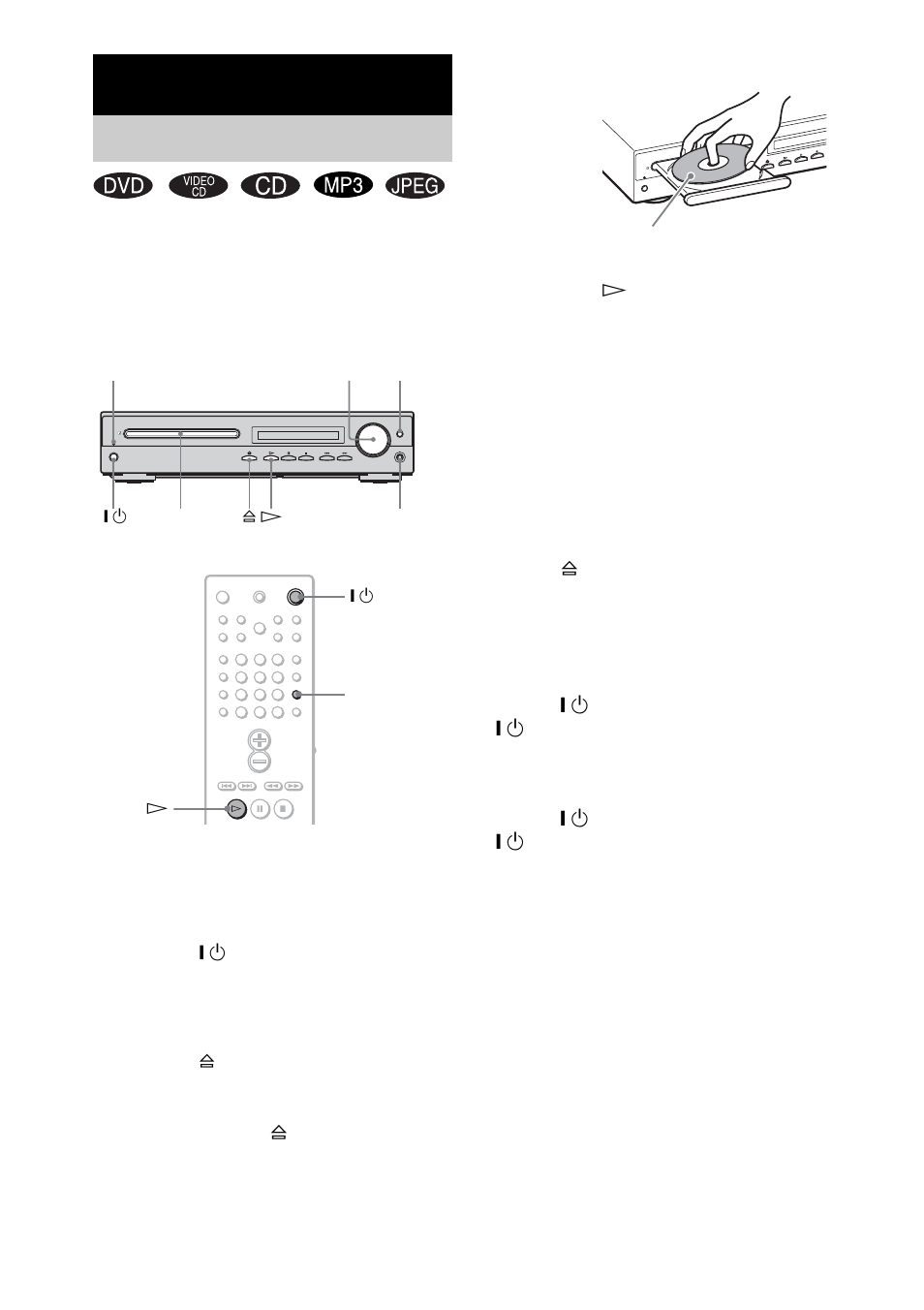 Discs afspelen | Sony DAV-EA20 User Manual | Page 104 / 240