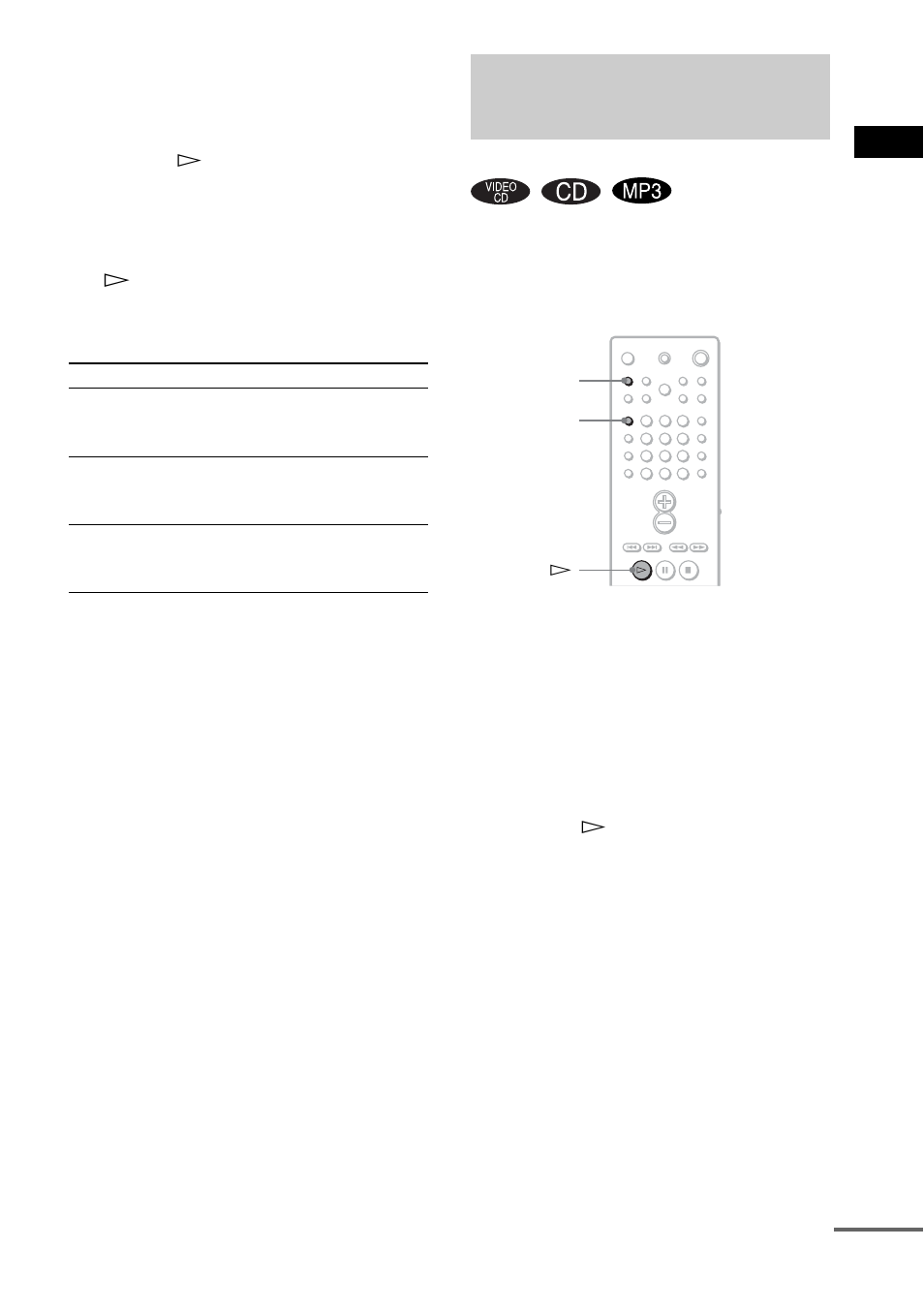 Riproduzione in ordine casuale, Riproduzione in ordine casuale) | Sony DAV-EA20 User Manual | Page 189 / 240