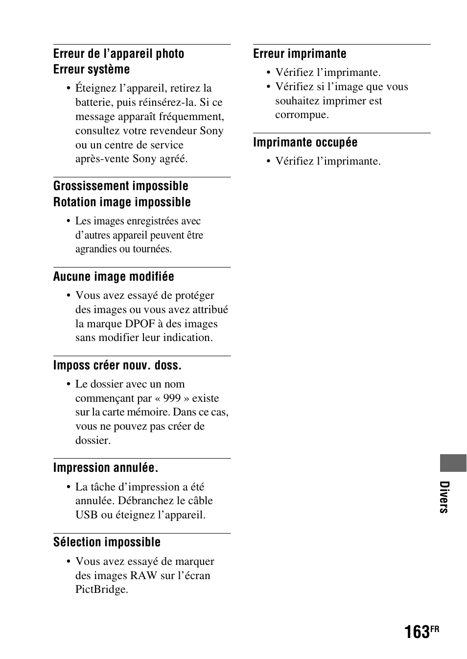 Sony DSLR-A290 User Manual | Page 163 / 343