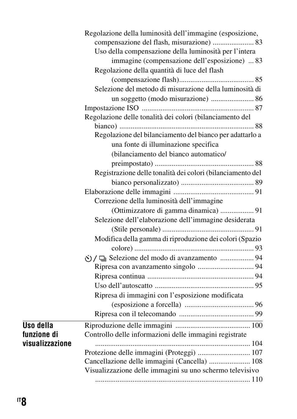 Sony DSLR-A290 User Manual | Page 176 / 343