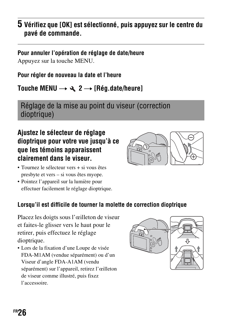 Sony DSLR-A290 User Manual | Page 26 / 343