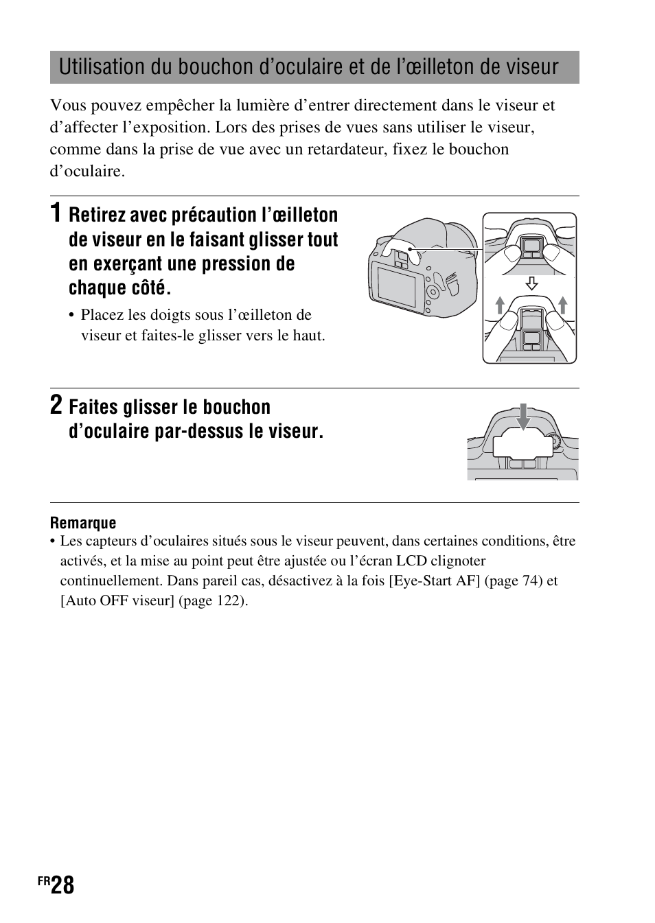 Sony DSLR-A290 User Manual | Page 28 / 343