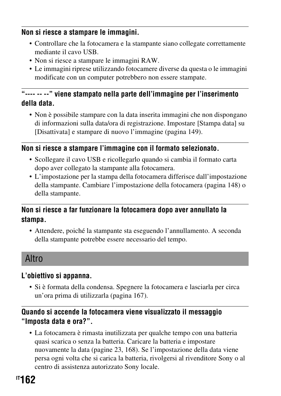 Altro | Sony DSLR-A290 User Manual | Page 330 / 343