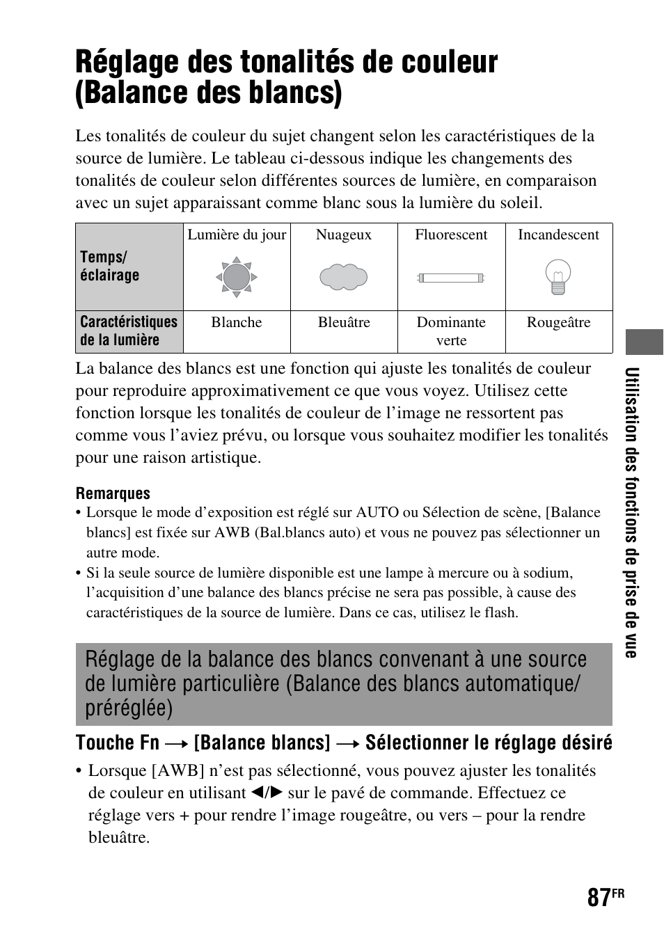 Sony DSLR-A290 User Manual | Page 87 / 343