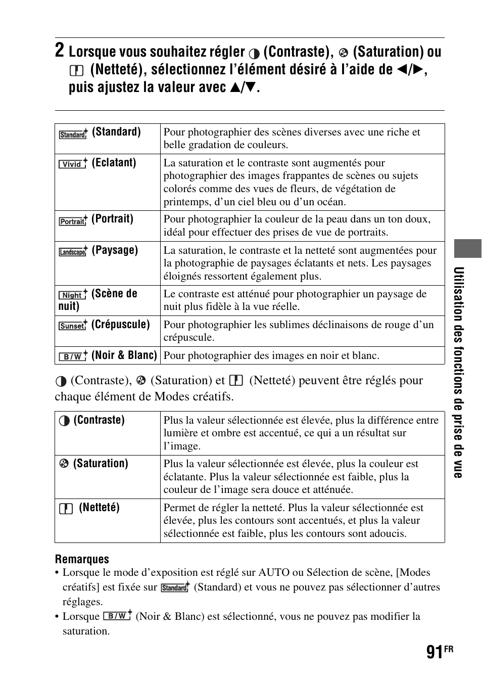 Sony DSLR-A290 User Manual | Page 91 / 343