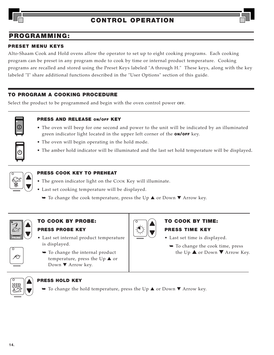 Alto-Shaam MN-28656 User Manual | Page 16 / 91