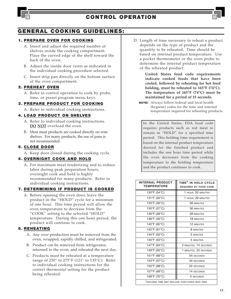 Alto-Shaam MN-28656 User Manual | Page 19 / 91