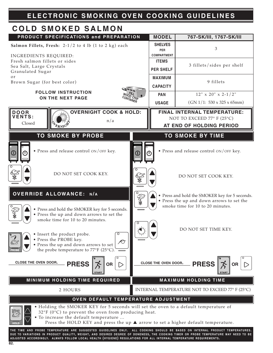 Press | Alto-Shaam MN-28656 User Manual | Page 84 / 91