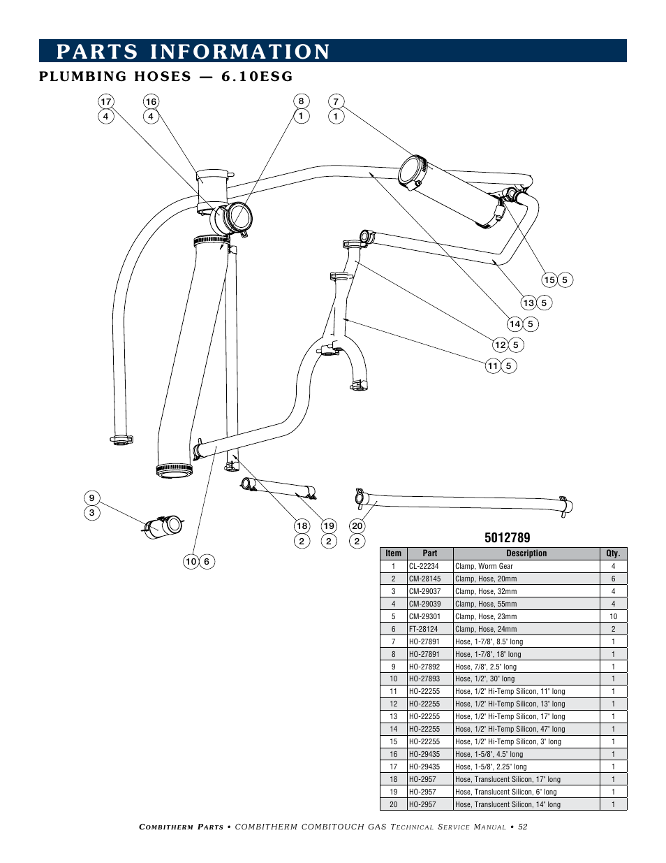 Alto-Shaam COMBITHERM 20.20ESG User Manual | Page 55 / 107