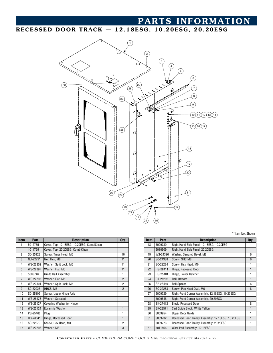 Alto-Shaam COMBITHERM 20.20ESG User Manual | Page 78 / 107