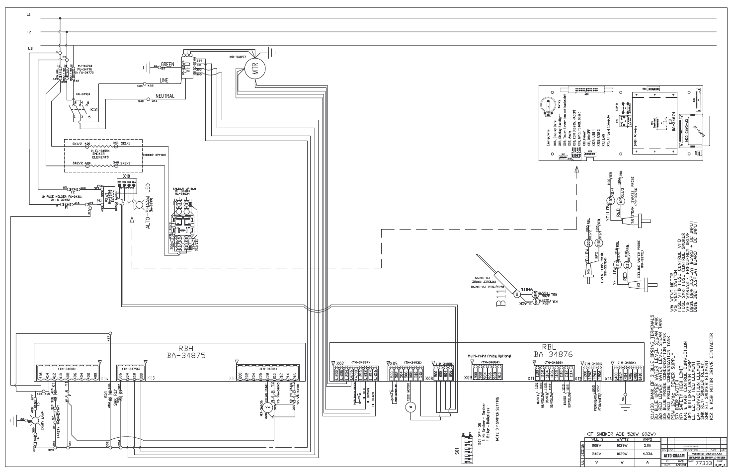 Alto-Shaam COMBITHERM 20.20ESG User Manual | Page 97 / 107