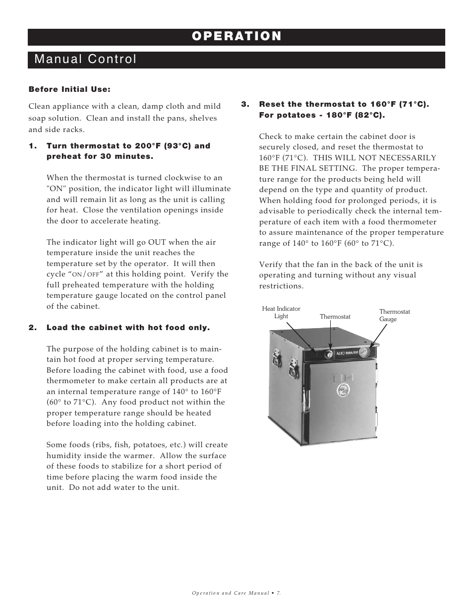 Alto-Shaam 500-E User Manual | Page 8 / 24