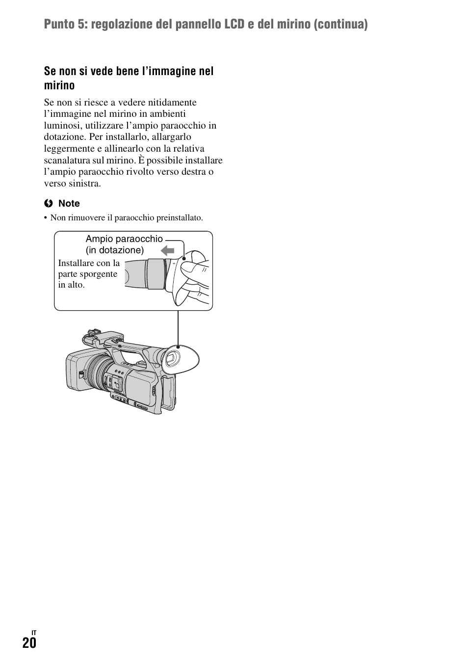 P. 20) | Sony HDR-FX1000E User Manual | Page 154 / 271