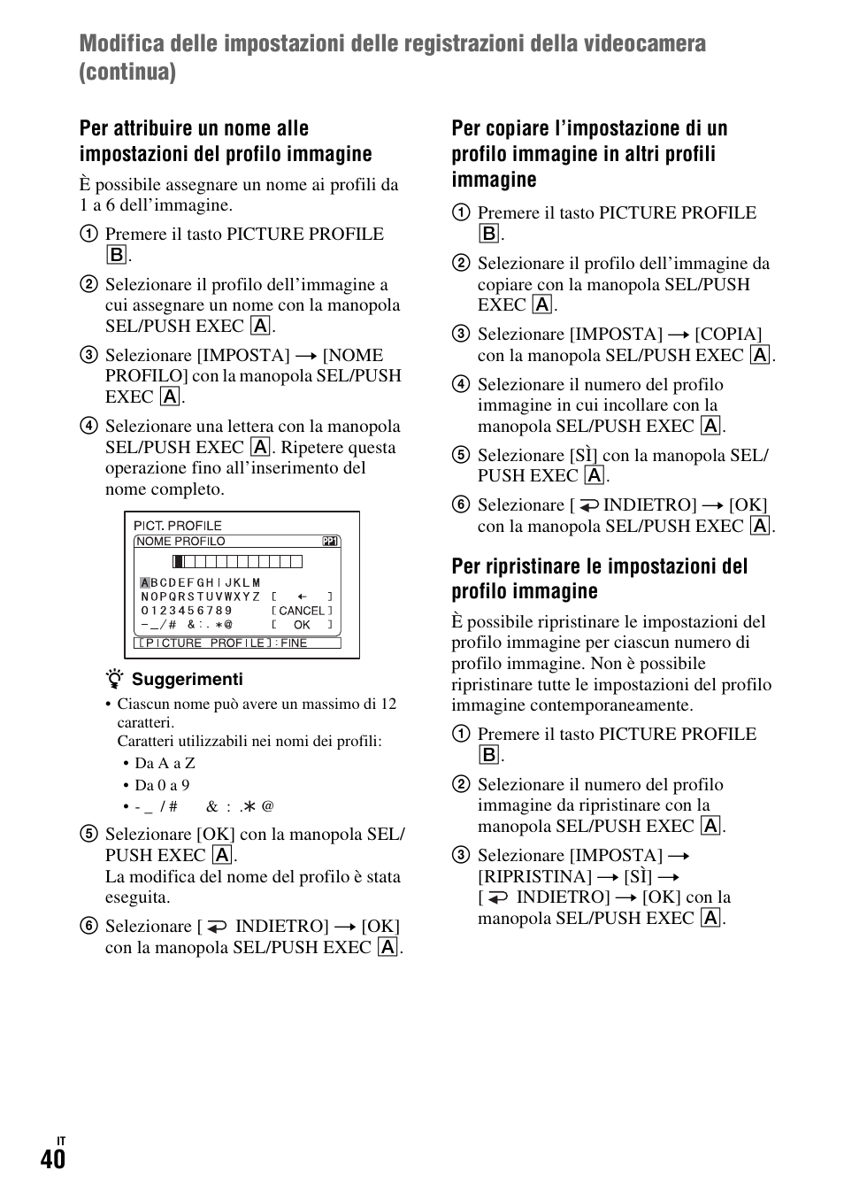 Sony HDR-FX1000E User Manual | Page 174 / 271