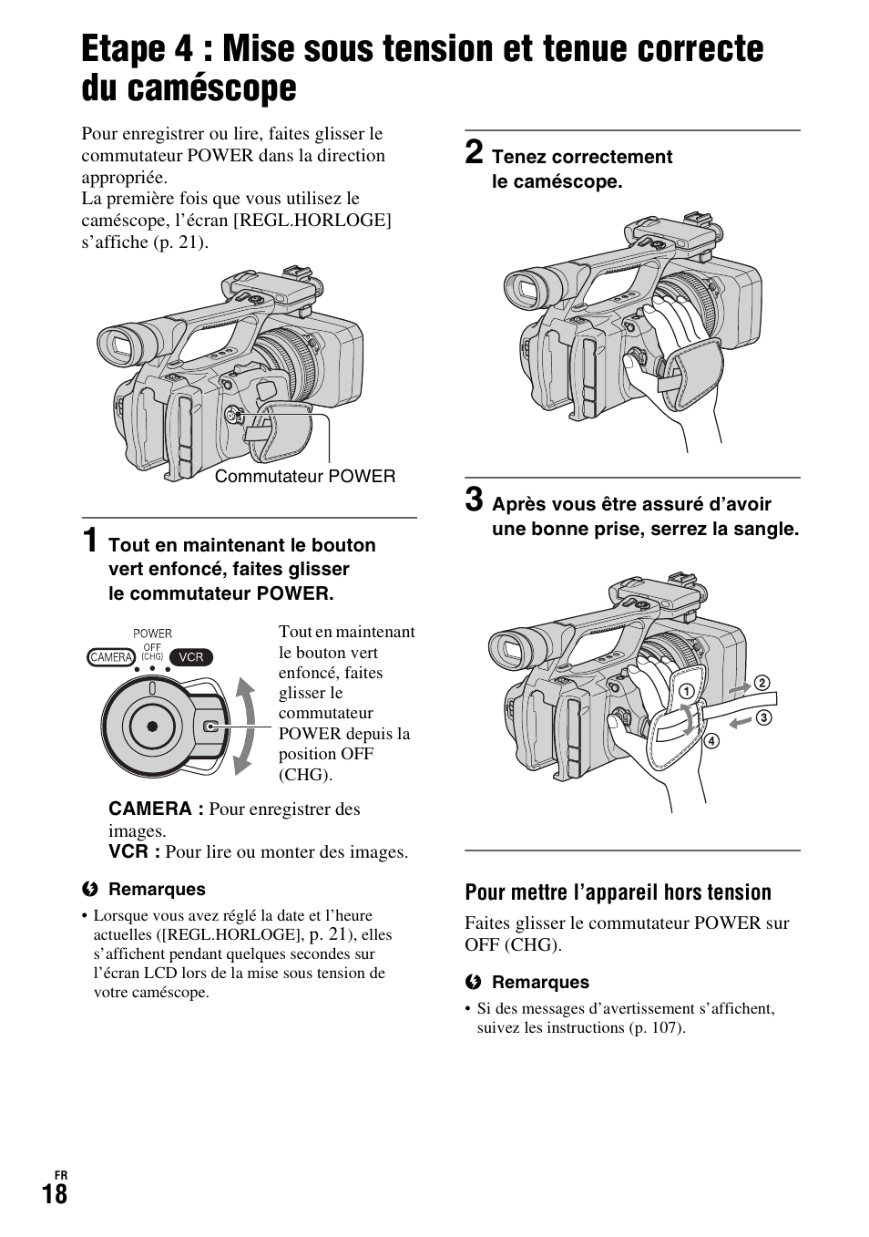 Sony HDR-FX1000E User Manual | Page 18 / 271
