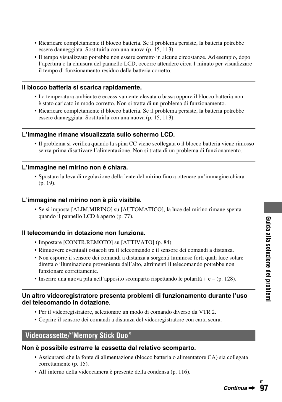 P. 97 | Sony HDR-FX1000E User Manual | Page 231 / 271