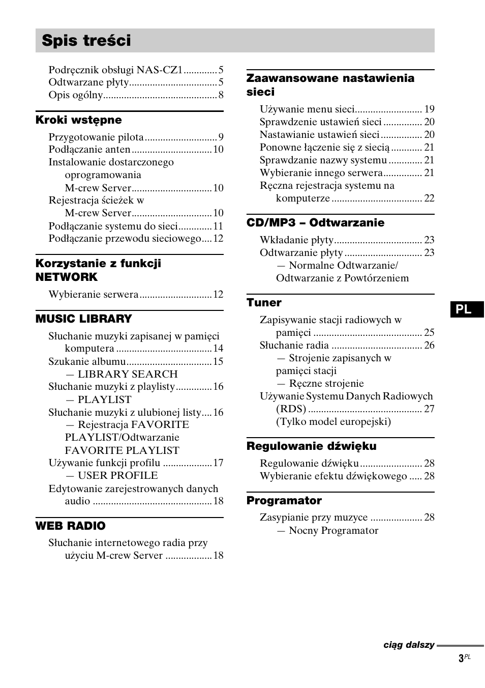 Sony NAS-CZ1 User Manual | Page 281 / 435