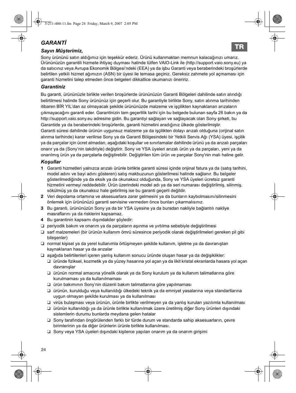 Sony VGN-N38Z User Manual | Page 24 / 88