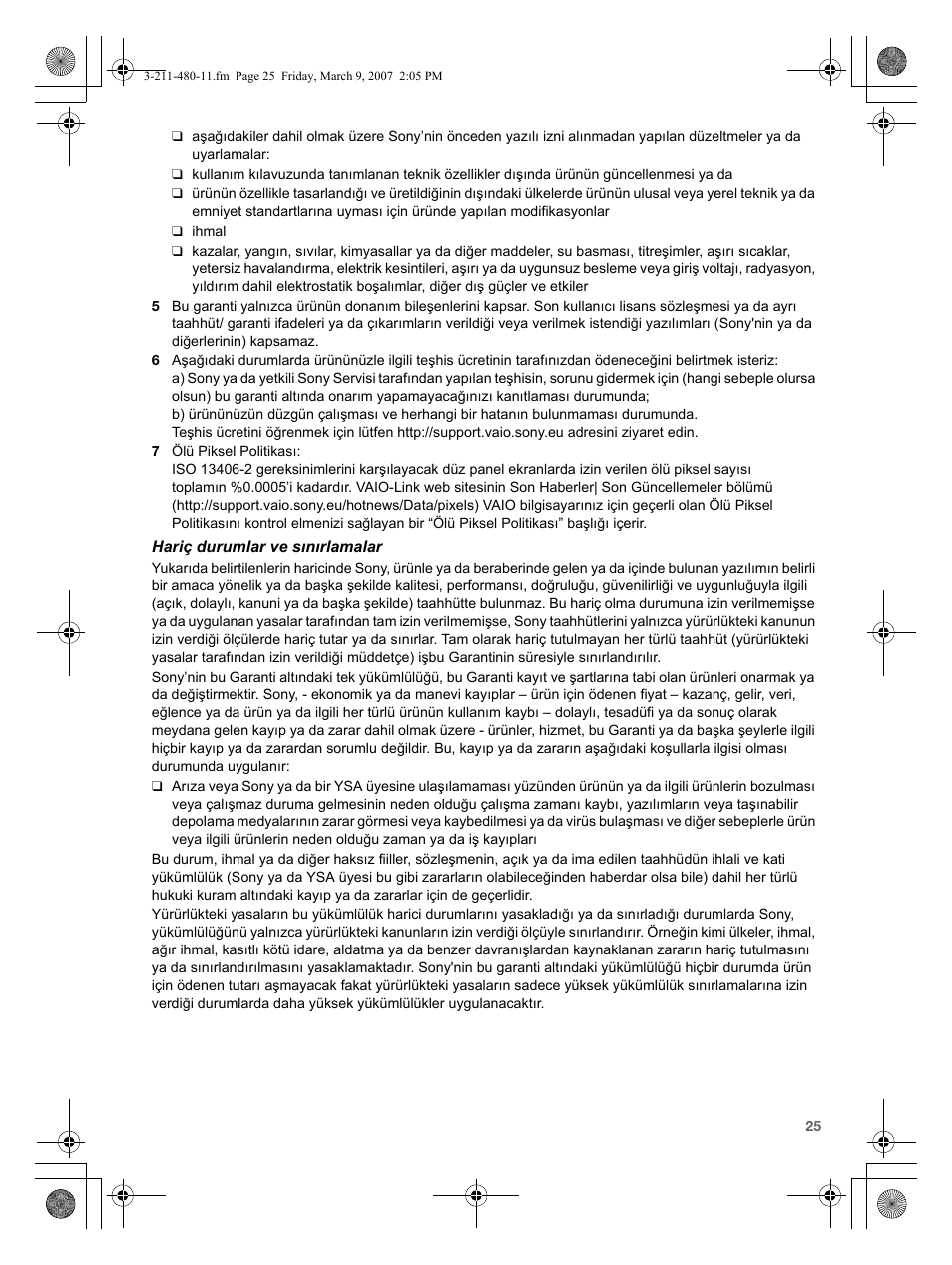 Sony VGN-N38Z User Manual | Page 25 / 88