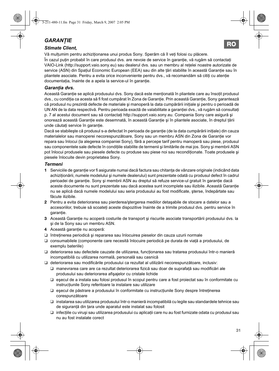 Sony VGN-N38Z User Manual | Page 31 / 88