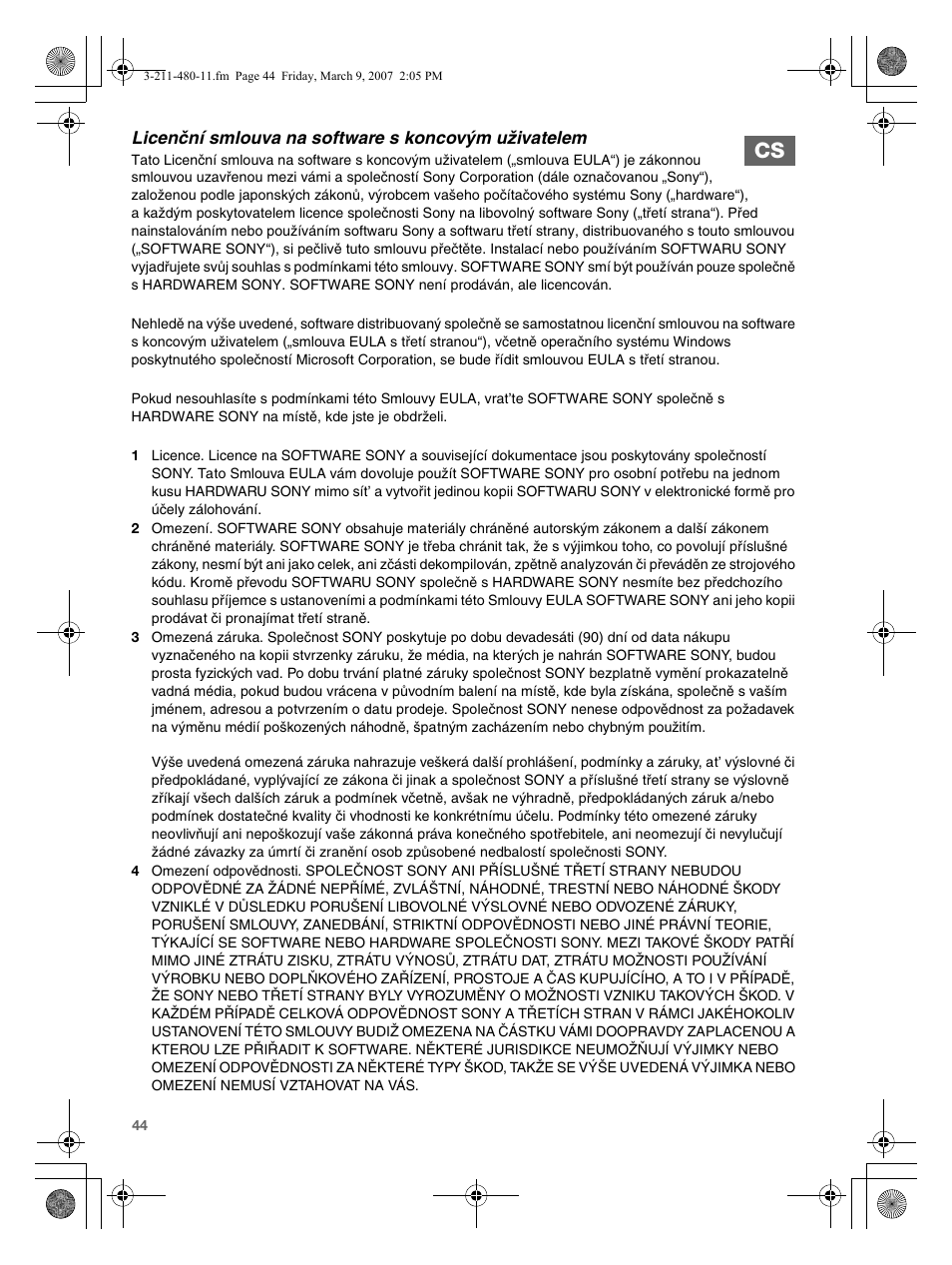 Sony VGN-N38Z User Manual | Page 44 / 88