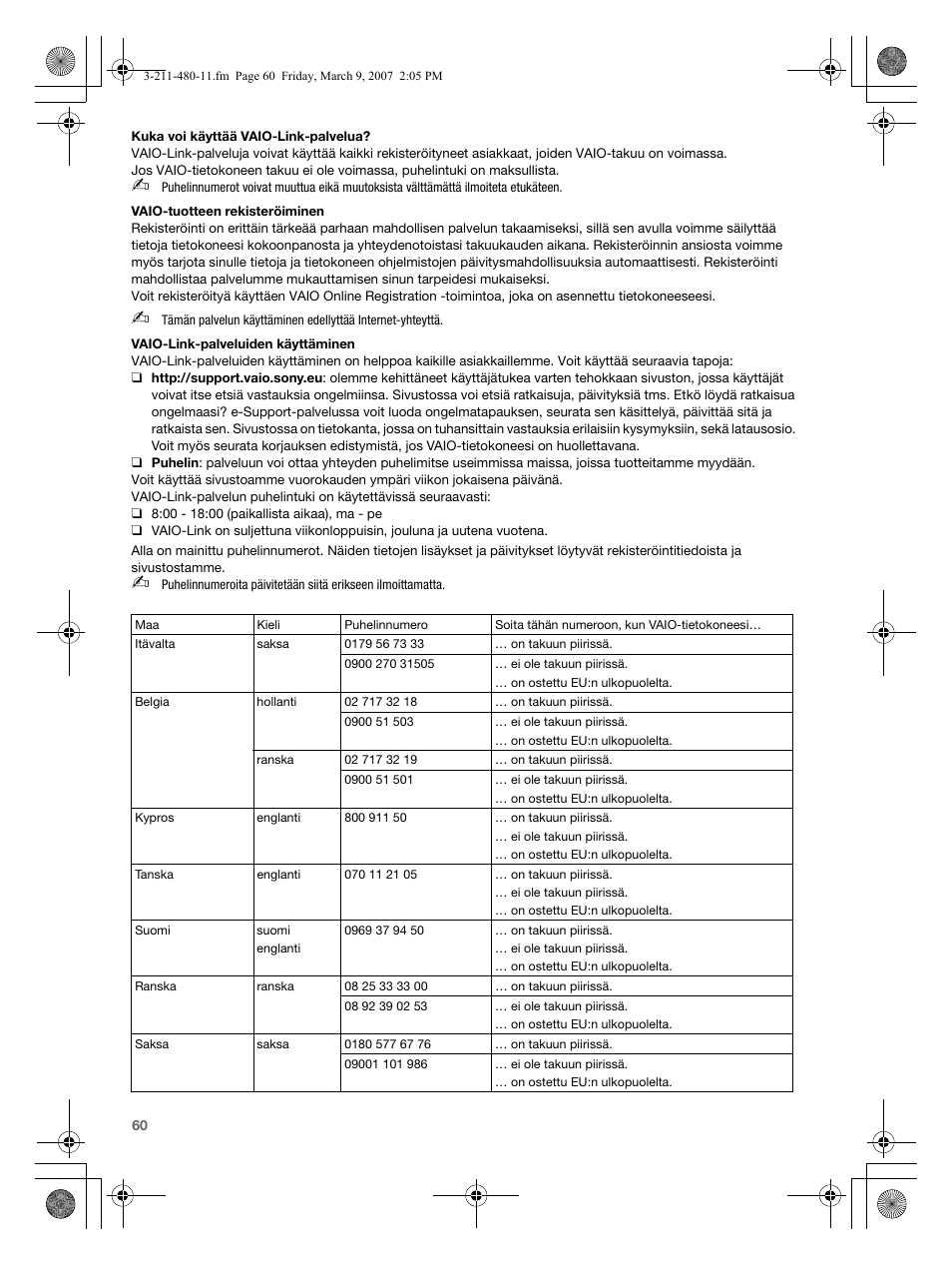 Sony VGN-N38Z User Manual | Page 60 / 88