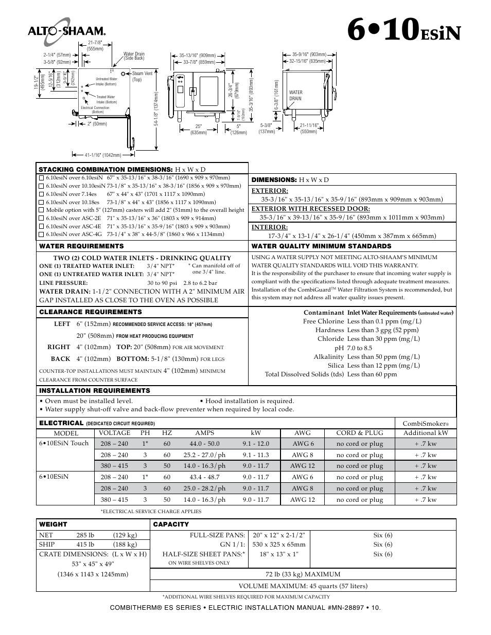 Alto-Shaam 1220 User Manual | Page 12 / 39