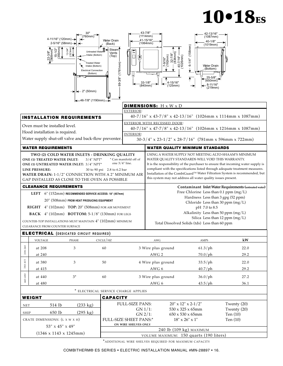 Alto-Shaam 1220 User Manual | Page 18 / 39