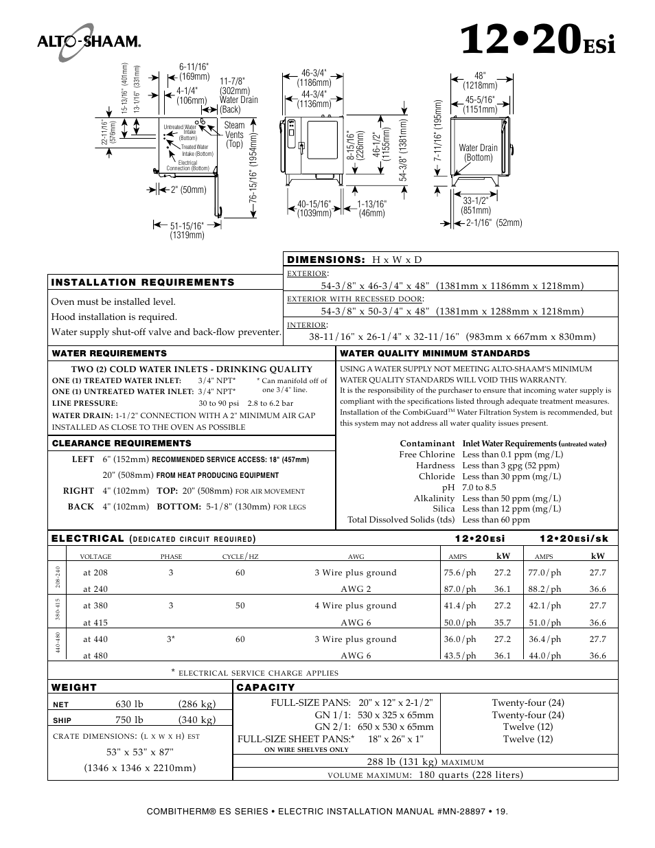 Alto-Shaam 1220 User Manual | Page 21 / 39