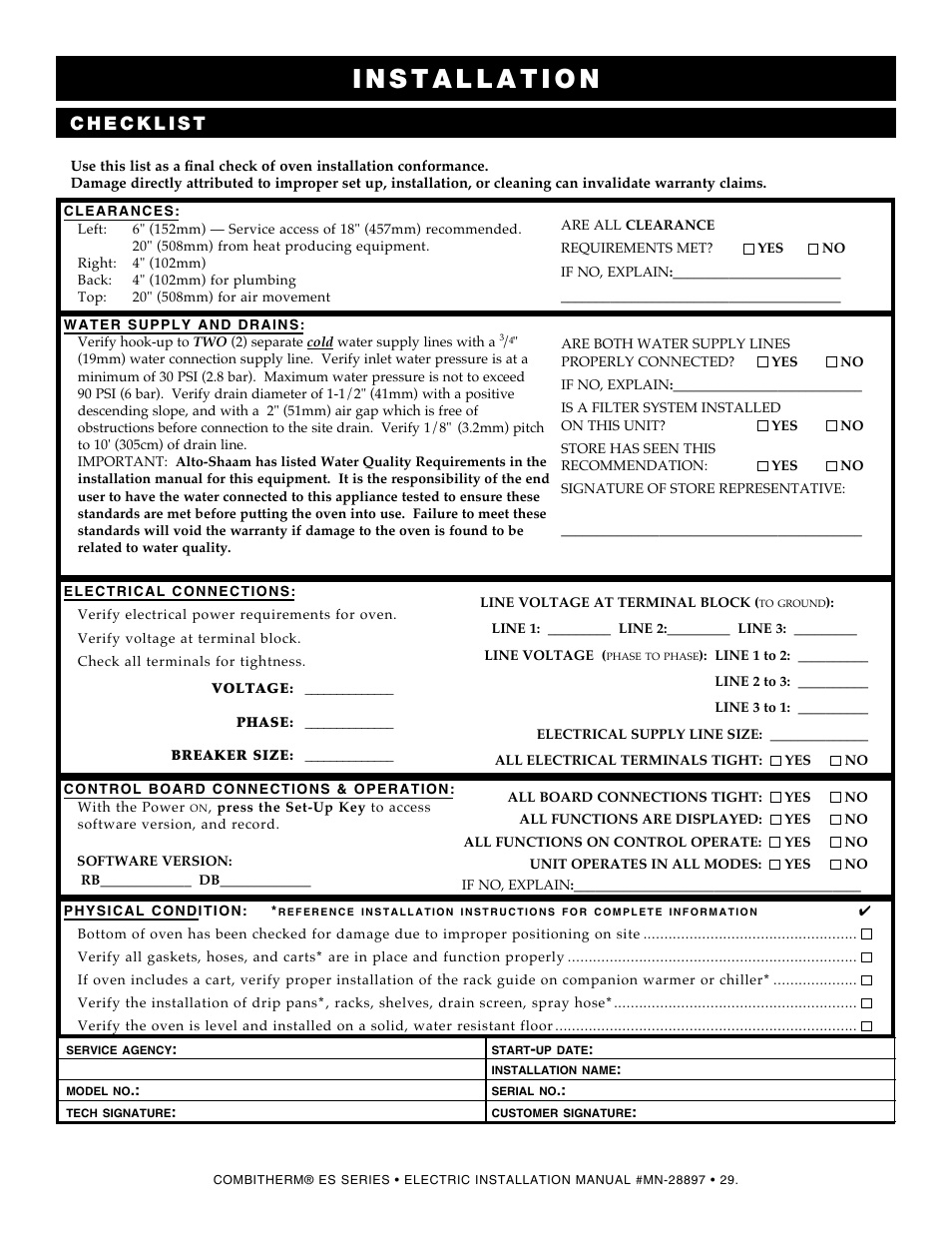 Alto-Shaam 1220 User Manual | Page 31 / 39