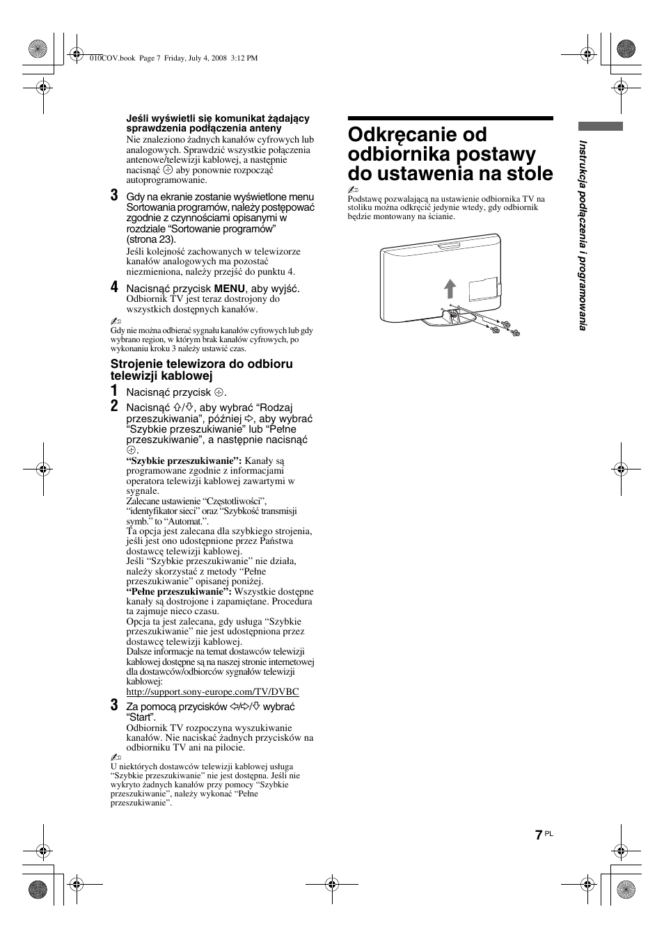 Sony KDL-32V4000 User Manual | Page 67 / 181