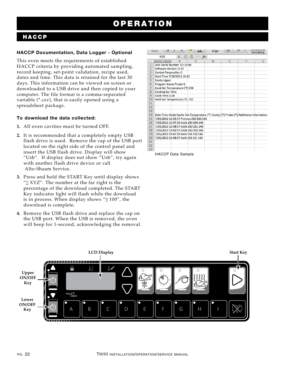 Alto-Shaam Cook & Hold Oven Electronic Control 500-TH/III User Manual | Page 24 / 49