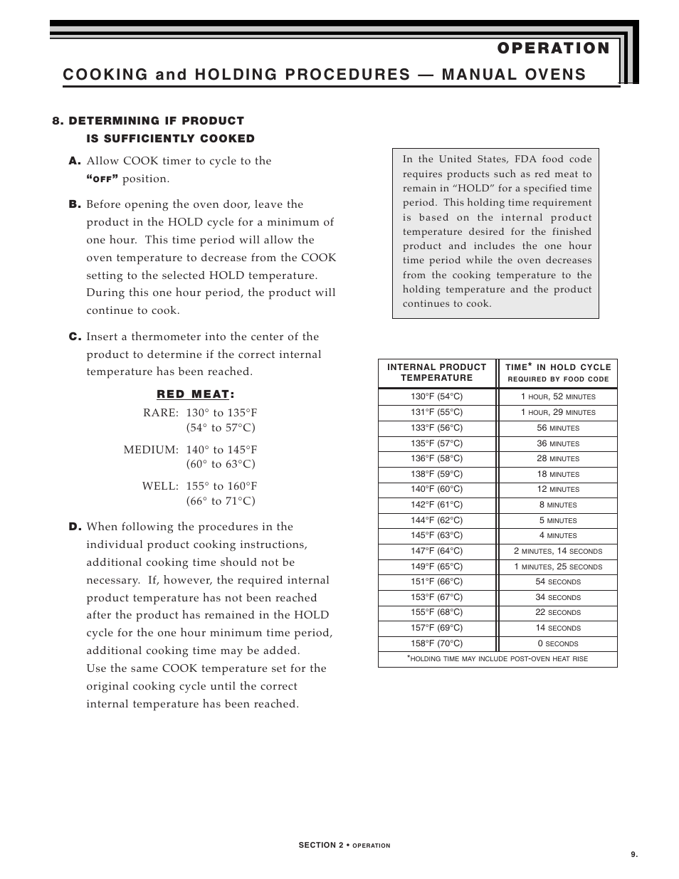 Alto-Shaam 1000-TH SERIES User Manual | Page 11 / 79