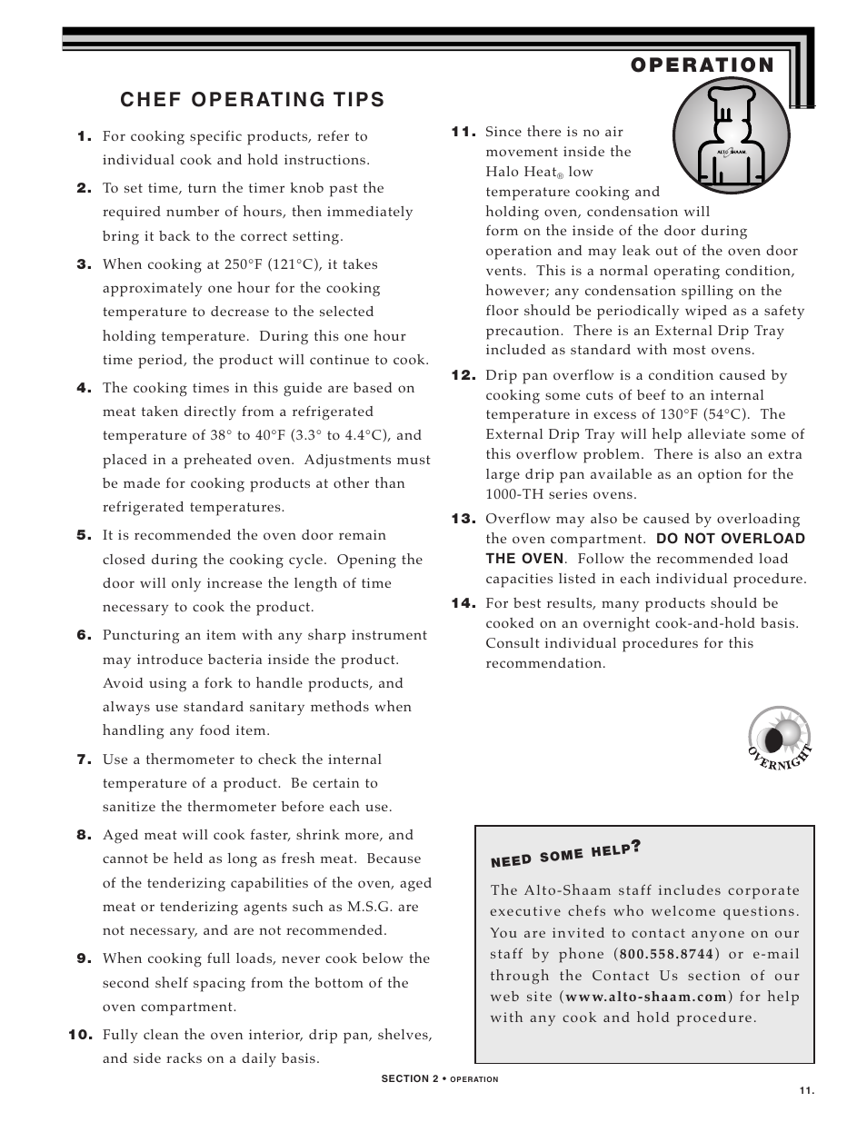 Alto-Shaam 1000-TH SERIES User Manual | Page 13 / 79