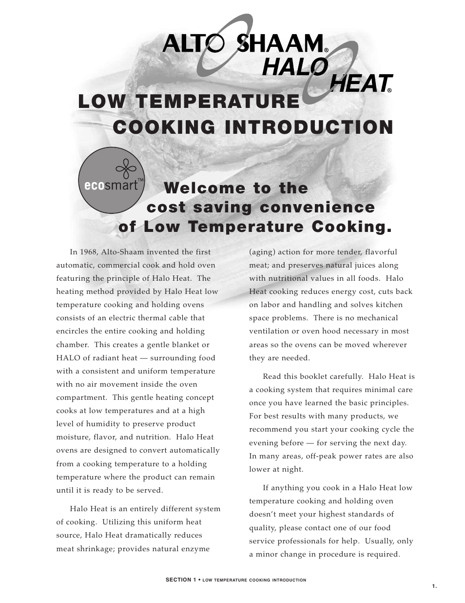 1_566_06_intro1_13, Low temperature cooking introduction | Alto-Shaam 1000-TH SERIES User Manual | Page 3 / 79