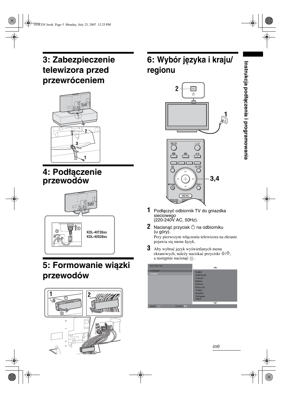 Sony KDL-32S2820 User Manual | Page 69 / 193