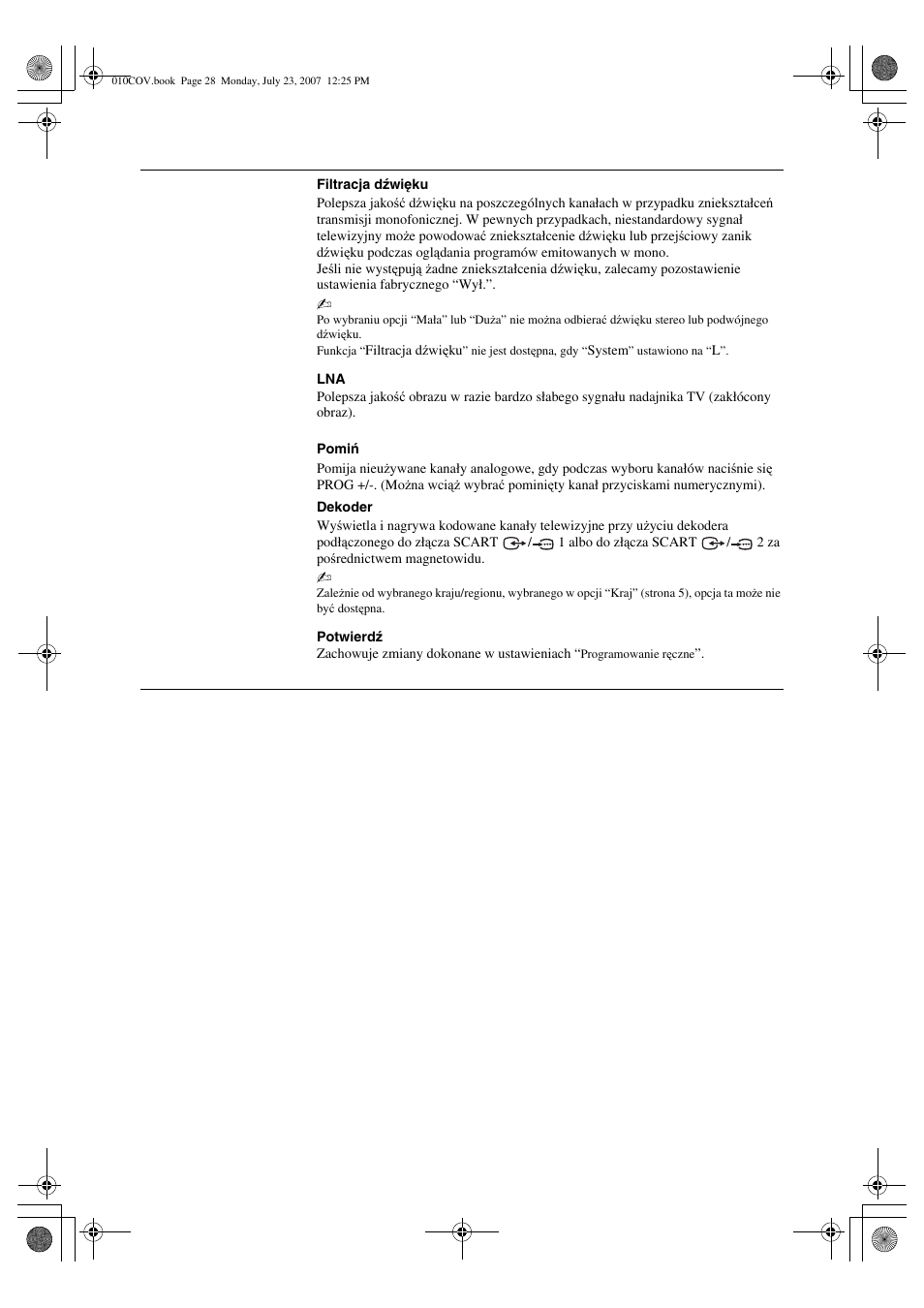Sony KDL-32S2820 User Manual | Page 92 / 193