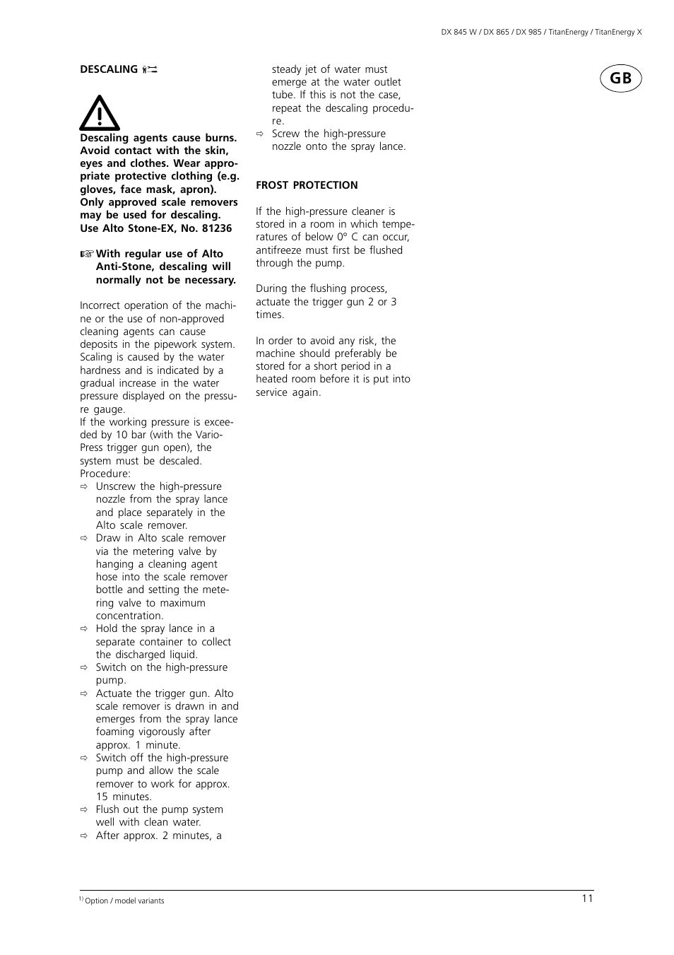 Alto-Shaam DX 985 User Manual | Page 8 / 10