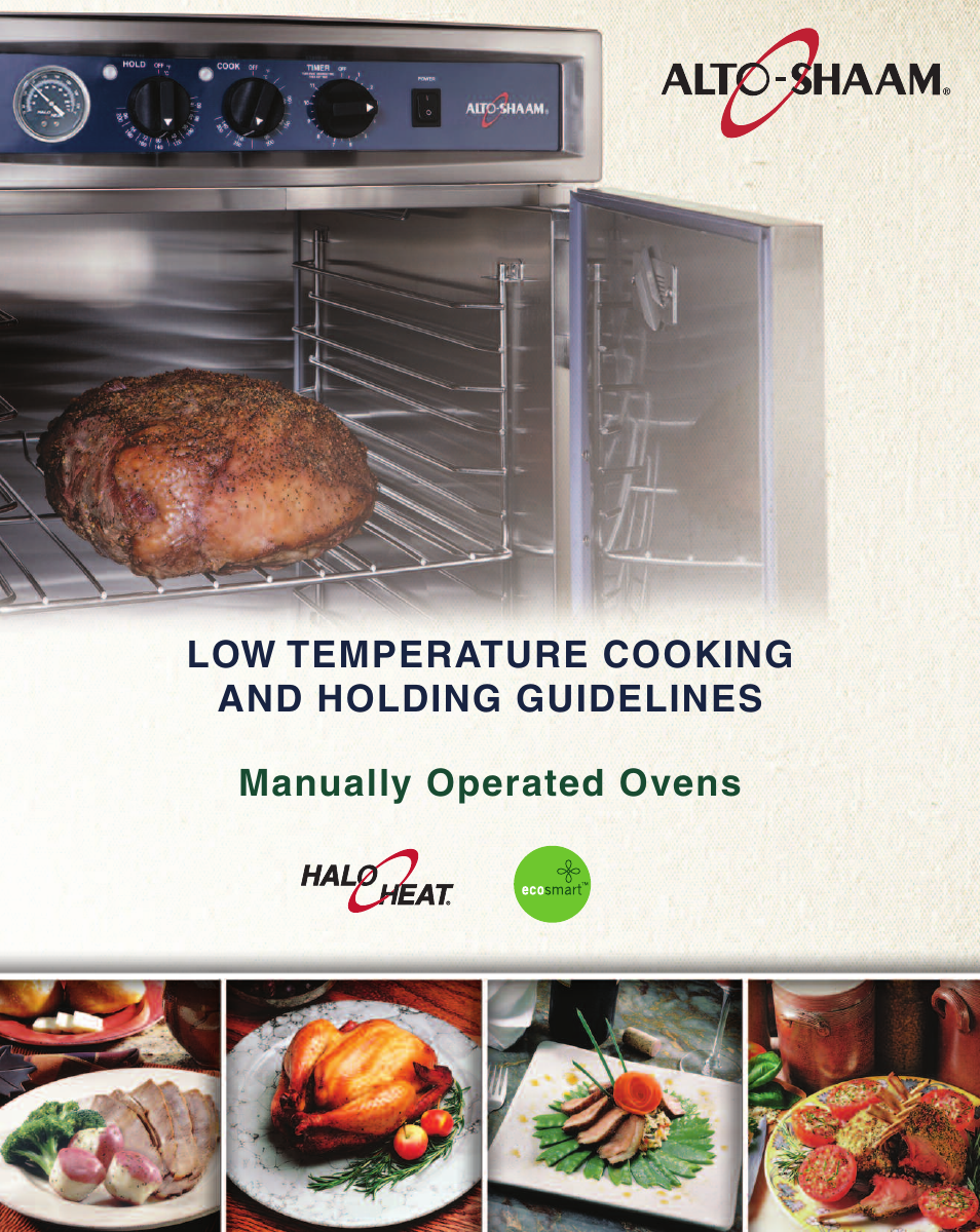 Alto-Shaam LOW TEMPERATURE COOKING AND HOLDING OVENS 750 User Manual | 79 pages