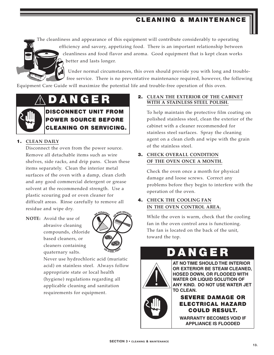 Alto-Shaam LOW TEMPERATURE COOKING AND HOLDING OVENS 750 User Manual | Page 15 / 79