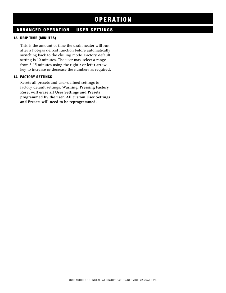 Alto-Shaam QC2-3 User Manual | Page 24 / 60