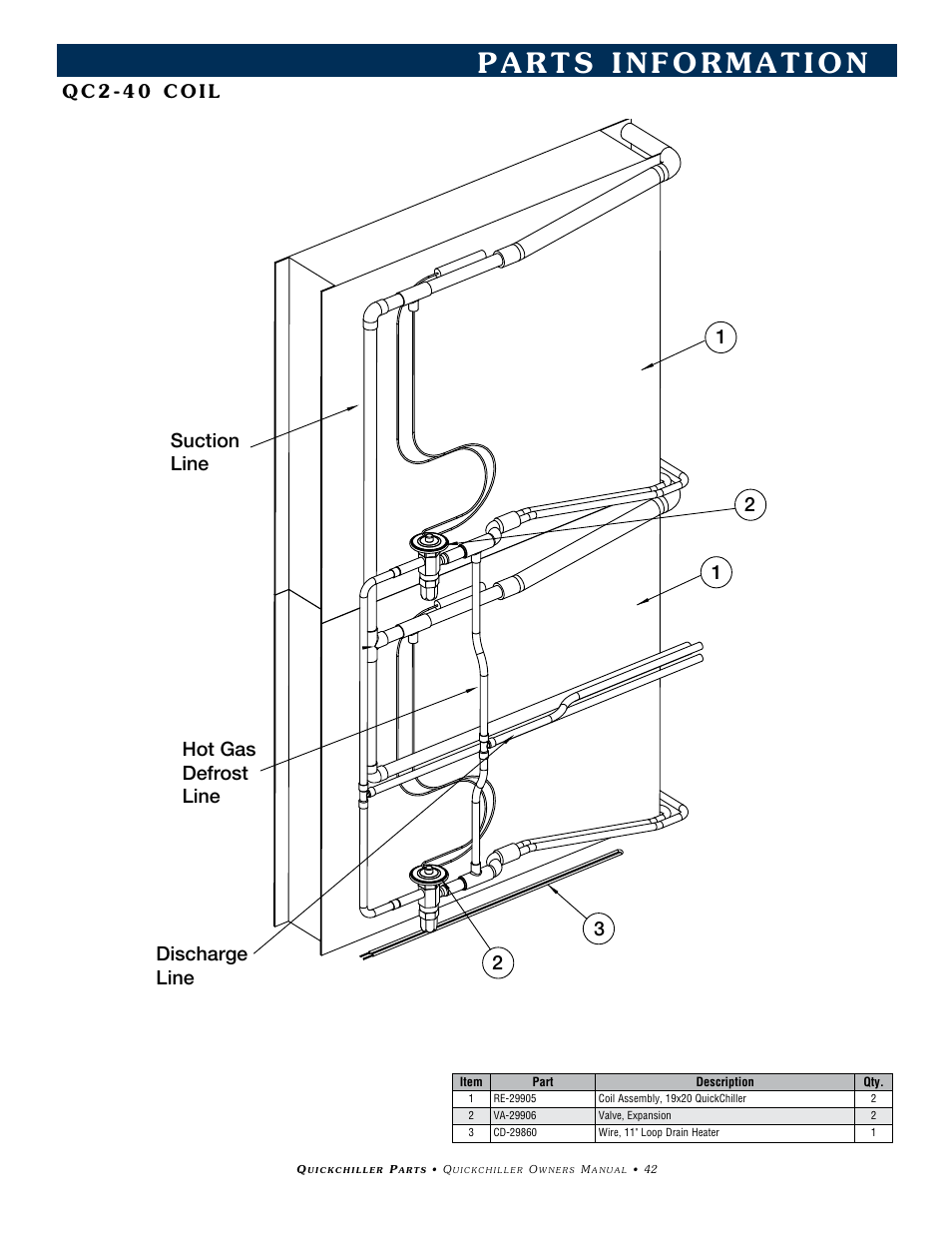 Q c 2 - 4 0 c o i l | Alto-Shaam QC2-3 User Manual | Page 44 / 60