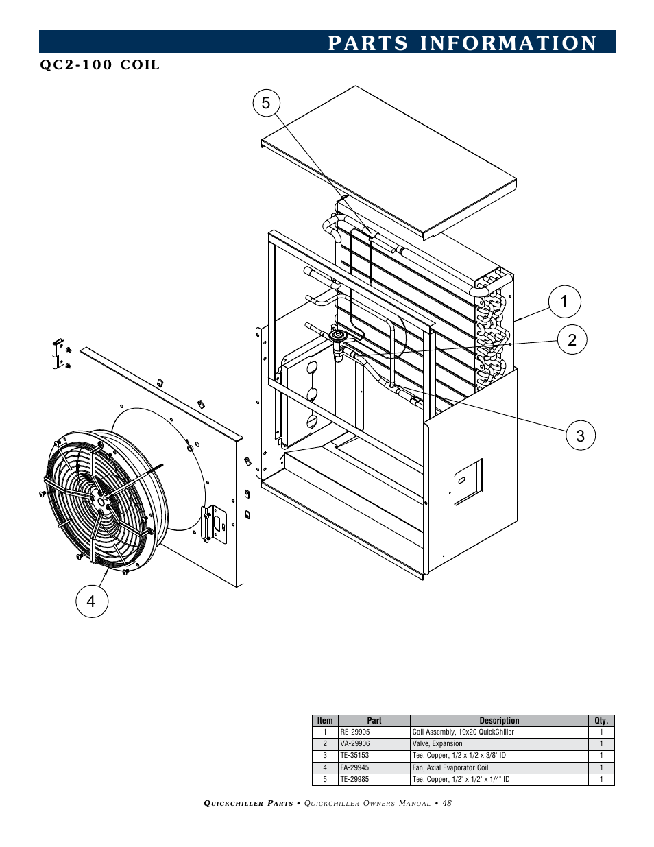 Q c 2 - 1 0 0 c o i l | Alto-Shaam QC2-3 User Manual | Page 50 / 60