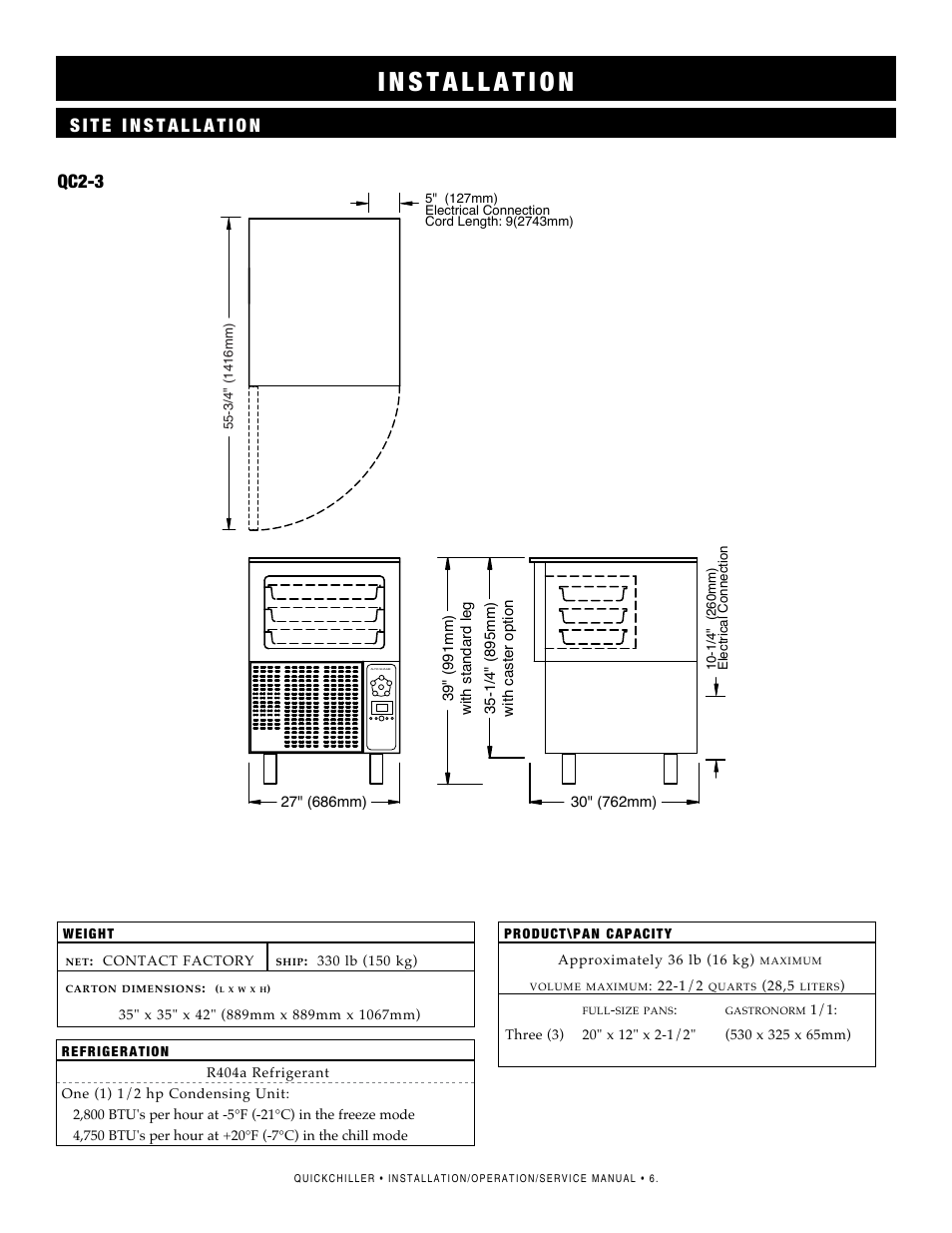 Qc2-3 | Alto-Shaam QC2-3 User Manual | Page 8 / 60