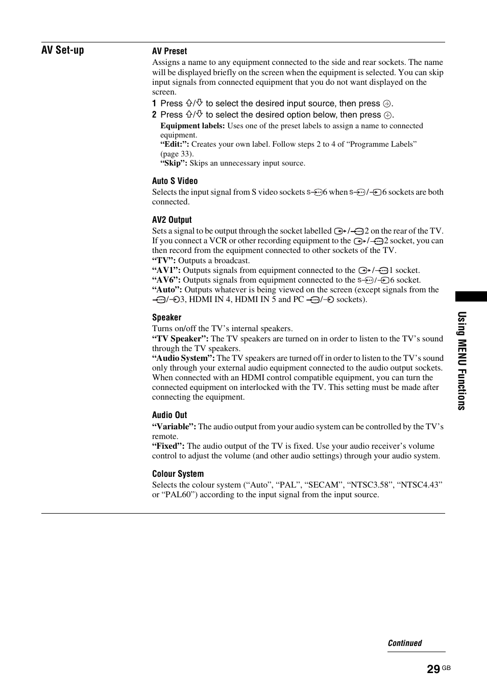 Sony KDL-46D3550 User Manual | Page 195 / 300
