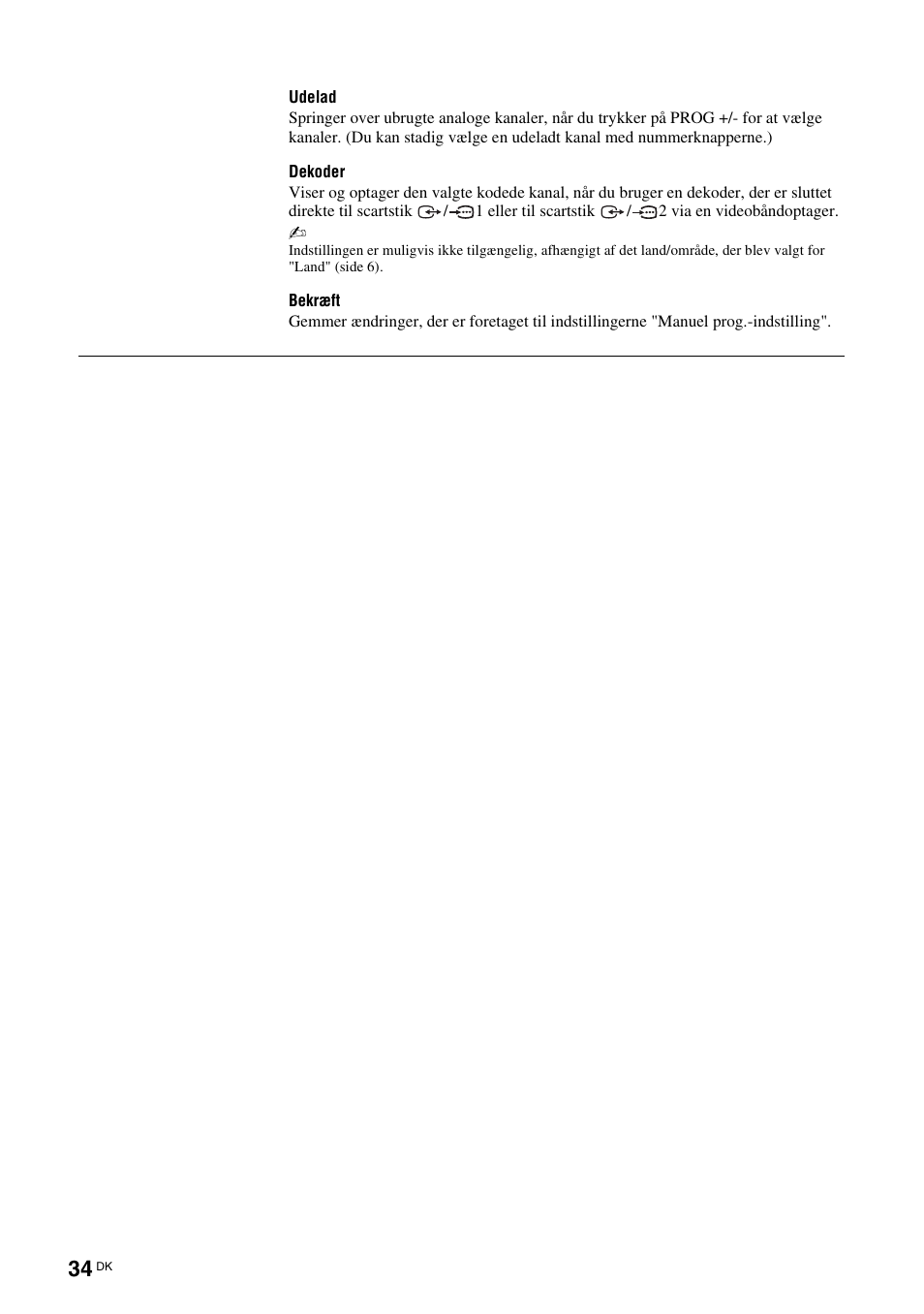 Sony KDL-46D3550 User Manual | Page 34 / 300