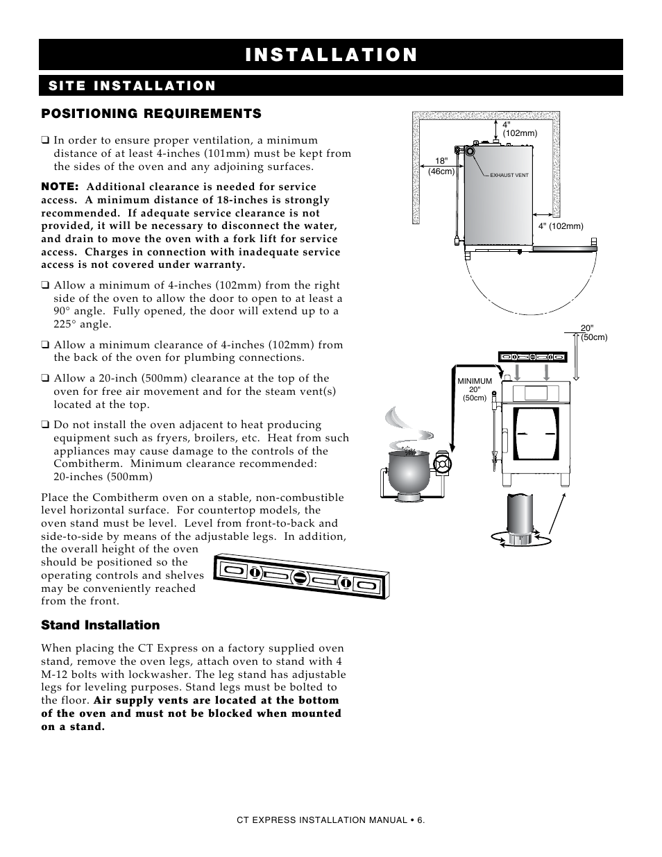 Alto-Shaam Combinaton Oven/Steamer CT Express 4.10ESiVH User Manual | Page 8 / 28