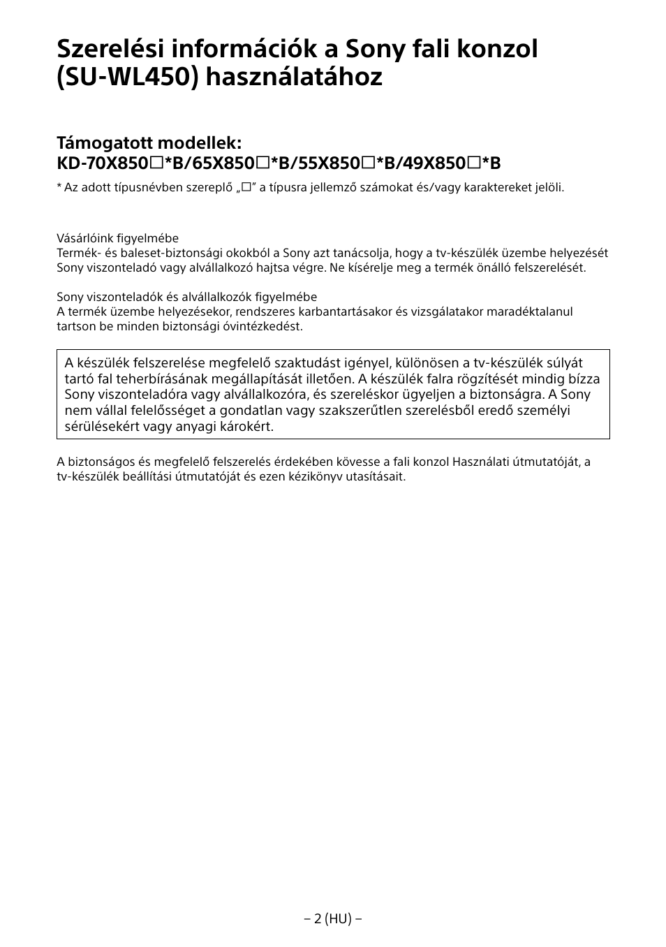 Sony KD-65X8505B User Manual | Page 142 / 292