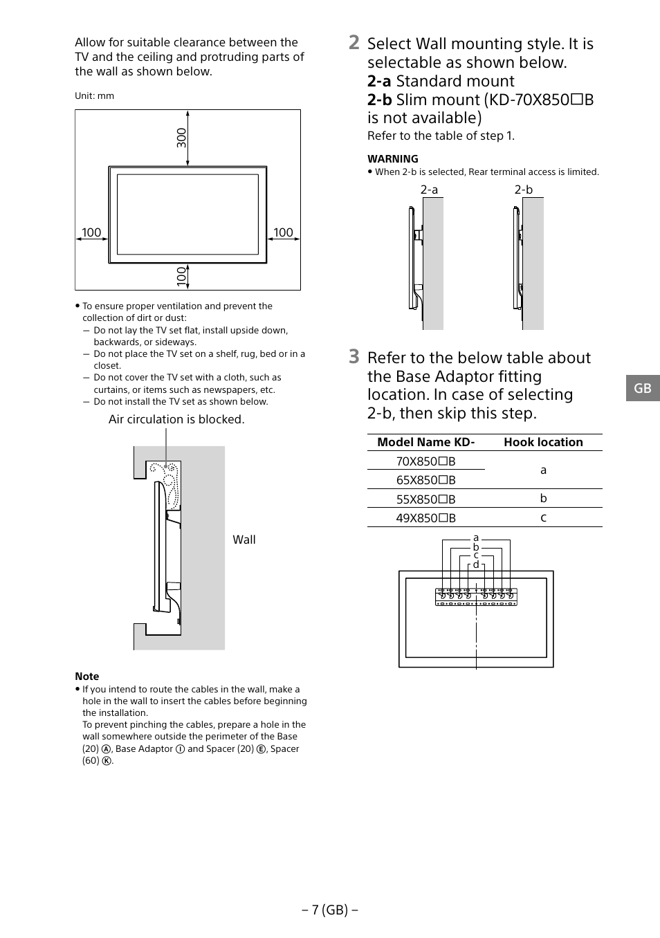 Sony KD-65X8505B User Manual | Page 7 / 292