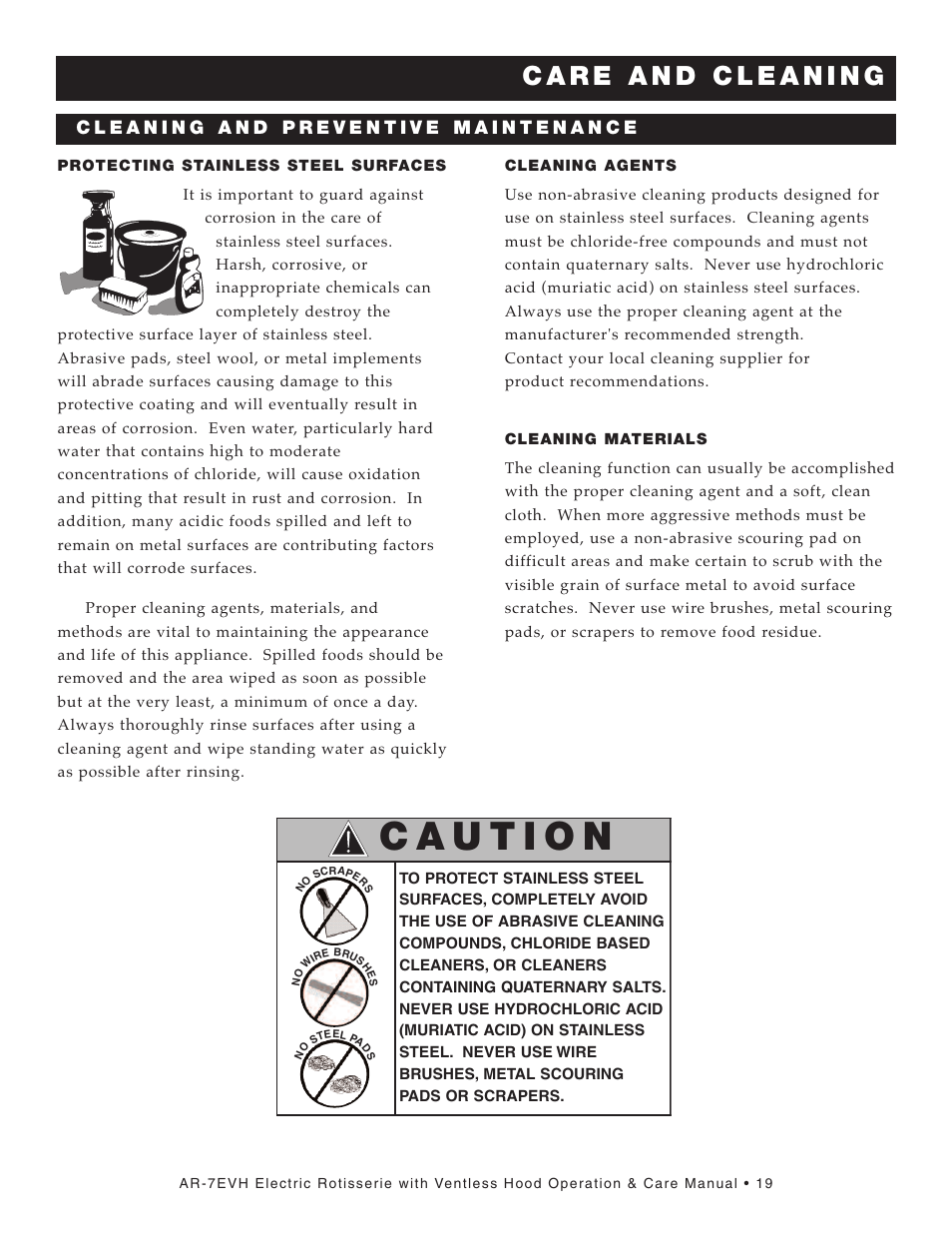 Alto-Shaam AR-7E/VH User Manual | Page 21 / 40